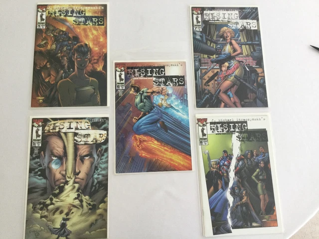 Lot of 5 Top Cow/Image Comic Books Rising Stars 4, 5, 6, 7, 8