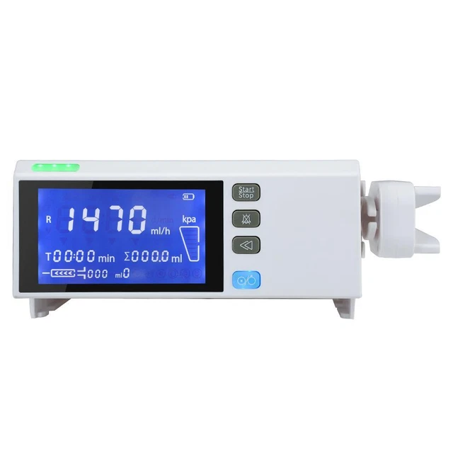 Single Channel Syringe Pump Touch Screen Hospital ICU Iv Infusion Pump Medical