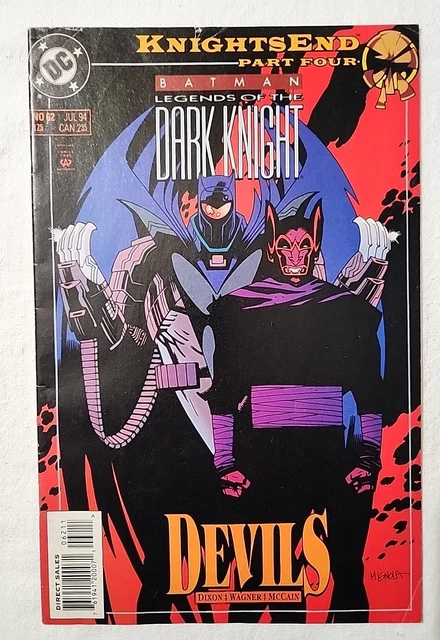 BATMAN: LEGENDS OF The Dark Knight Comic #62 (1994) VG/FN EUR 0,92