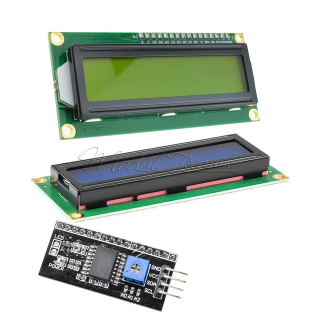 DISPLAY MODULO LCD Ad Alta Risoluzione 1602 Con Interfaccia I2C Per Raspberry Pi EUR 8,24 - Foto 9
