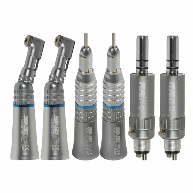 6x NSK type Dental Slow Speed contra angle straight Handpiece motor 4H in USA