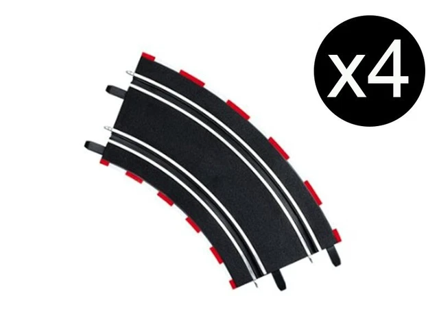4x Courbes 2/45° - Go!!! - Digital 143 - CARRERA 61617