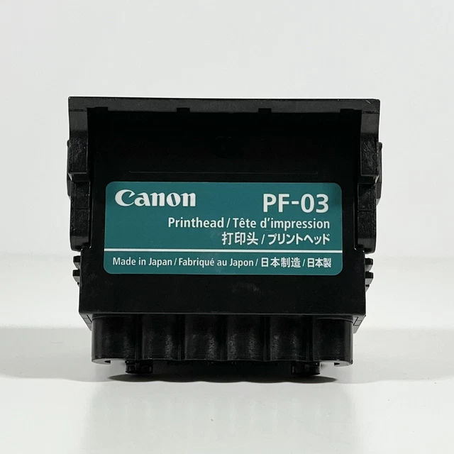 Canon ImagePROGRAF IPF710 Genuine OEM Printhead PF-03 for Parts or Repair