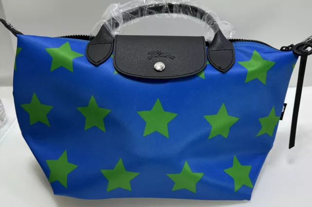 LONGCHAMP LE PLIAGE Cuir Crossbody Bag Cobalt Law L1512HDC103 Fast