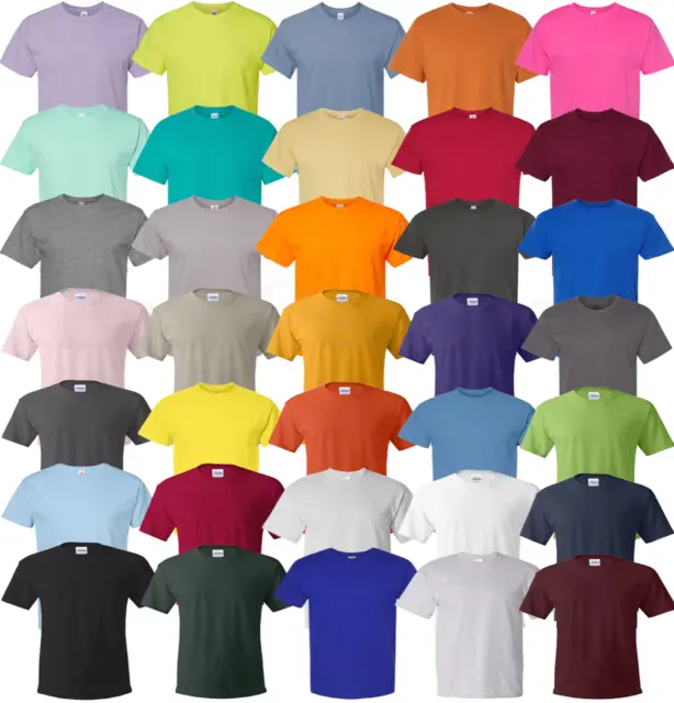 Hanes NEW Men's Size S M L-2XL 3XL 4XL Tees 100% ComfortSoft Cotton T-Shirt 5280
