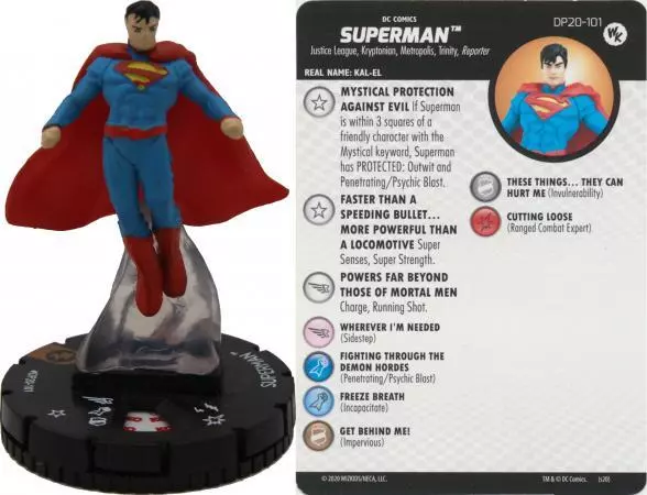 Superman - DP20-101 - 2022 Convention Exclusive DC Heroclix Near Mint