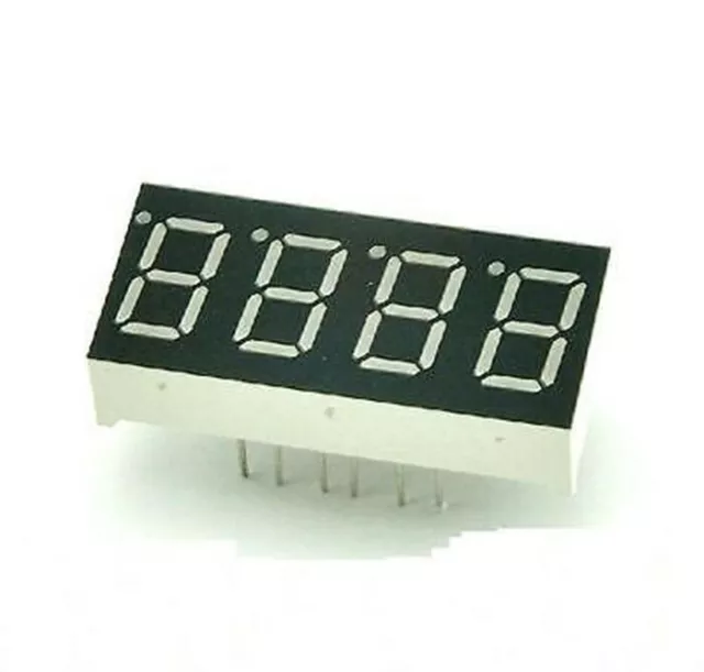 1pcs 0.36 inch 4 digit led display 7 seg segment Common cathode Red GOOD QUALITY