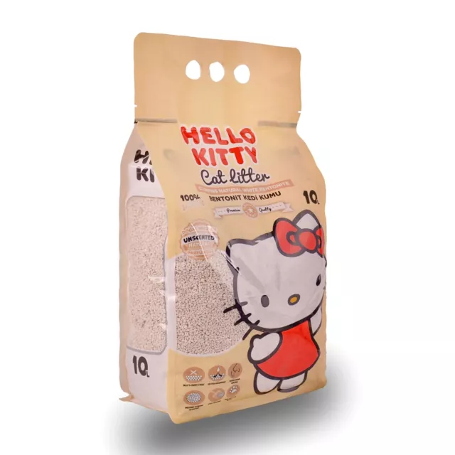 Hello Kitty Brand Bentonite Natural Clumping Cat Litter Best Seller