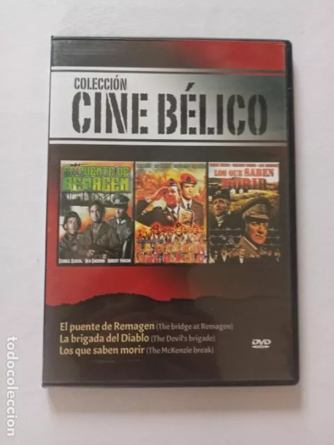 Dvd El Puente De Remagen / La Brigada Del Diablo / Los Que Saben Morir (221)