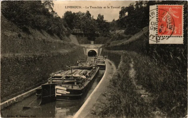 CPA LIVERDUN - The Trench and the Tunnel (386150)