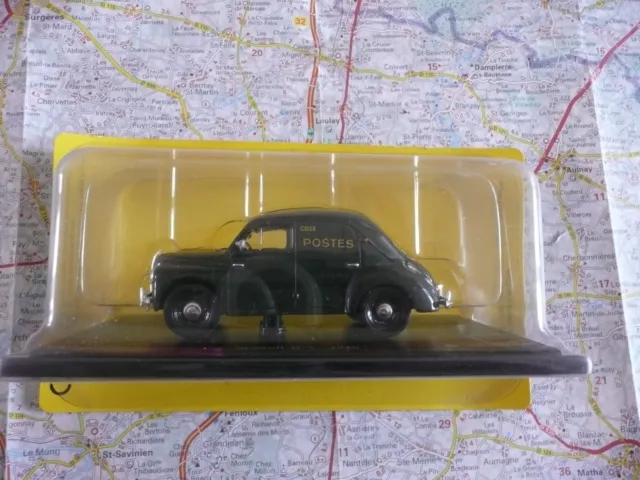 RENAULT 4 CV Postes 1950 NOREV 1/43  série La Poste
