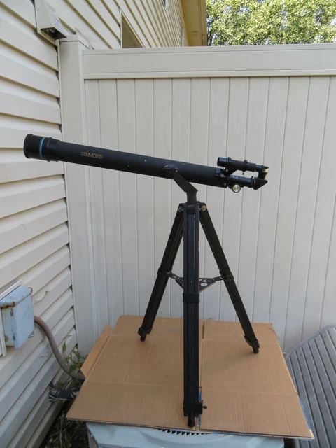 simmons astronomical telescope model 6330 800MM/60MM