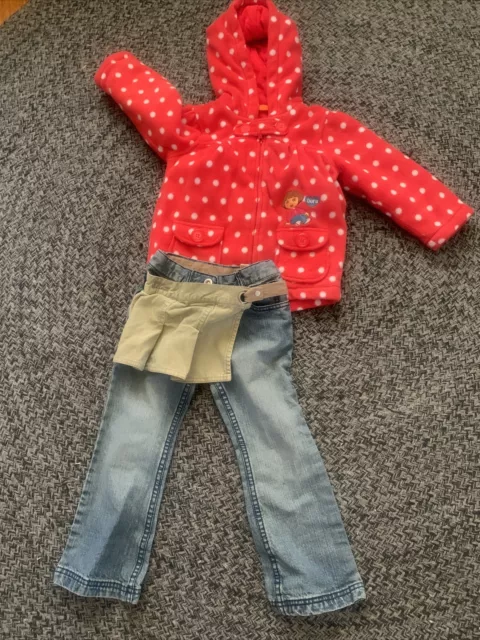 Cute Size 4 Jeans And Dora Jacket Size 4