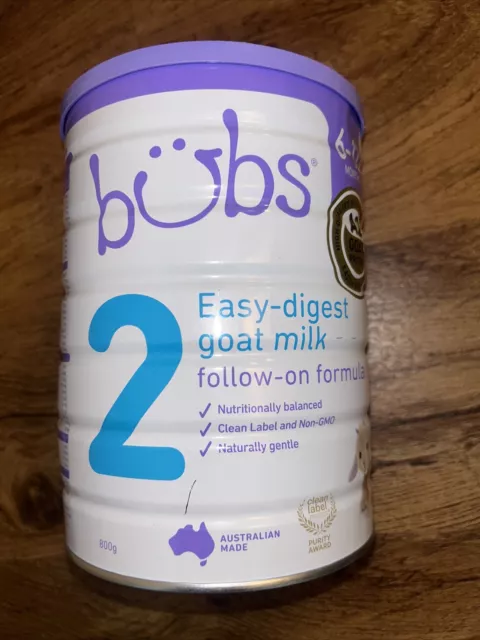 Aussie Bubs Australian Easy-digest Goat Milk 12-36mo Formula 28.2oz exp:2/2/25