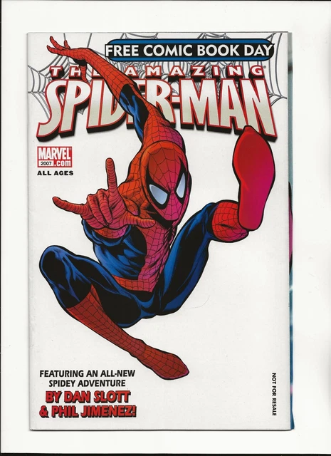 The Amazing Spider-Man - FCBD - Marvel Comics 2007 1st appearance of JACKPOT VF-