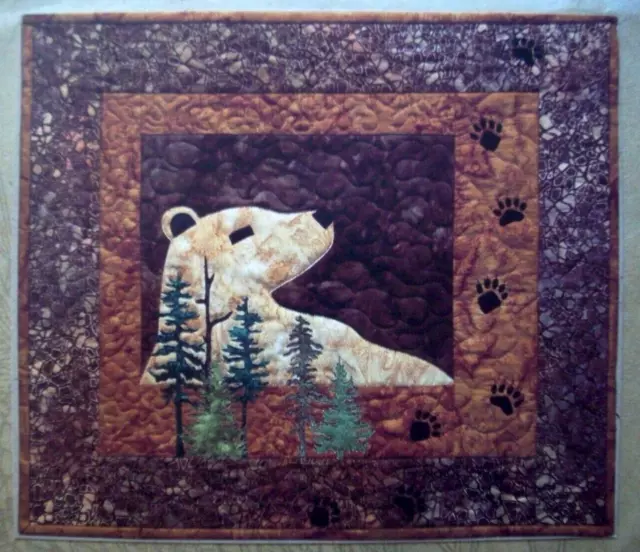 Bear Tracks McKenna Ryan applique quilt pattern