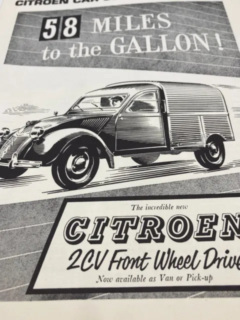 Vintage 1981 Citroen 2CV Front Wheel Dr Cover Catalog Magazine French Newsletter
