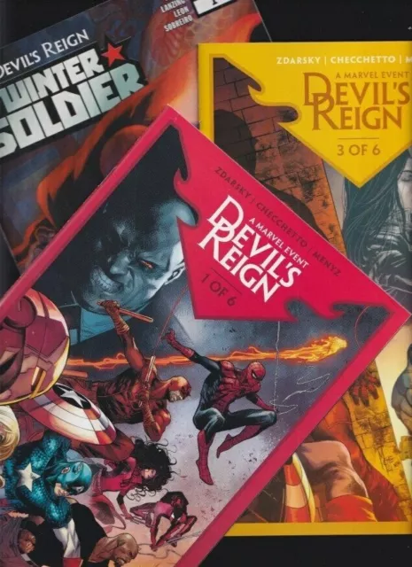 DEVIL'S REIGN #1-5 NM 2021 Zdarsky Marvel comics sold SEPARATELY you PICK