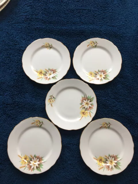 Marguerite Royal Stafford Side Plates X5