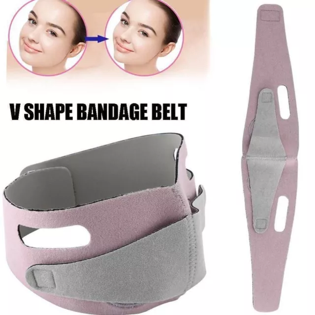Facial Lifting Belt, Face Lifting Strap Double Lift Soothing&Comfy Face  Lift Band, Breathable V Shaped Bandage Chin Up Face Lifting Outline Lifting