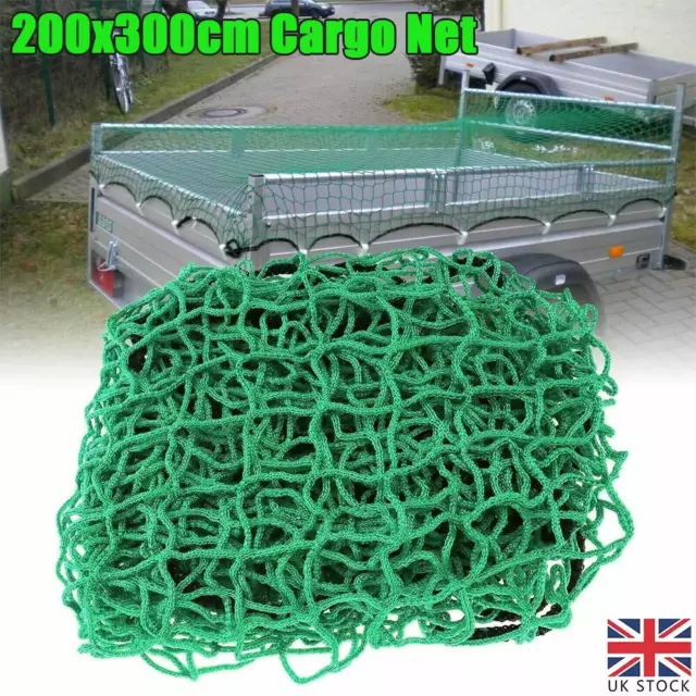 Heavy Duty Strong Cargo Net Safety Netting Truck Skip Climbing Trailer Net UK