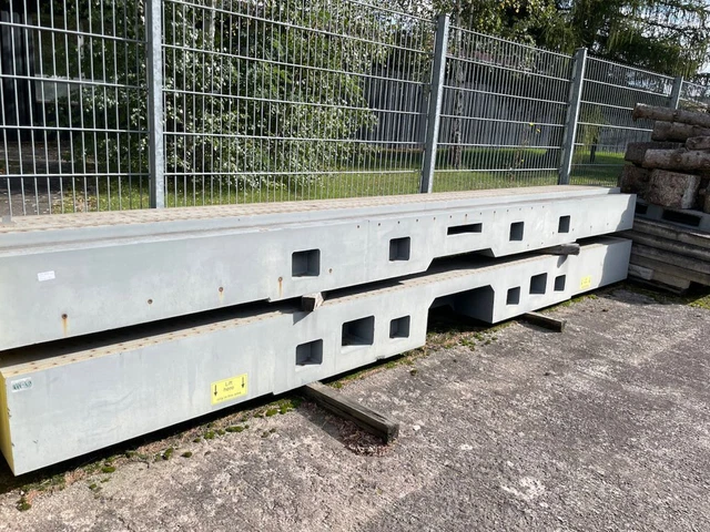 SCHNEEBERGER Mineralguss- Messtisch, Motion Platform 5000x600x365 mm