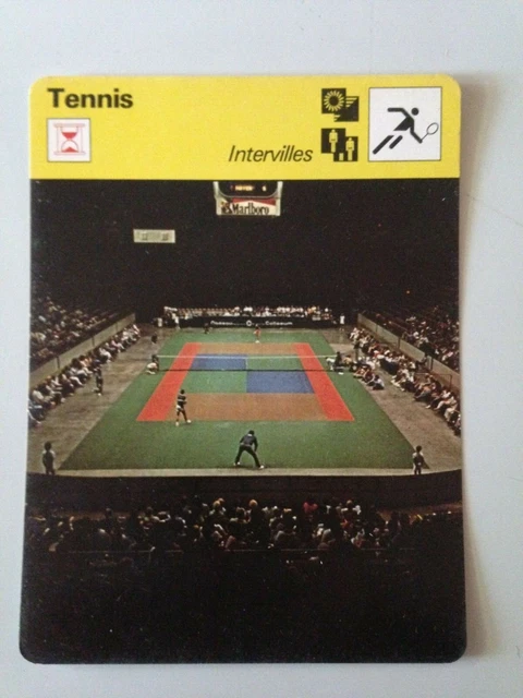 CARTE EDITIONS RENCONTRE 1979 / TENNIS - INTERVILLES