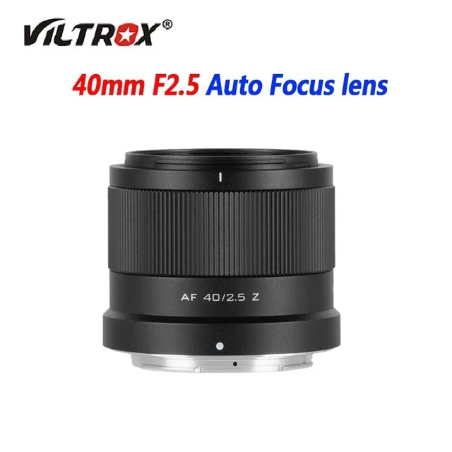 VILTROX AF 40MM F2.5 Full Frame Auto focus Lens APSC For Nikon Z mount