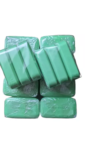 Olde Fashioned Green Household Soaps 12 x 130g bars ** Made In Yorkshire**