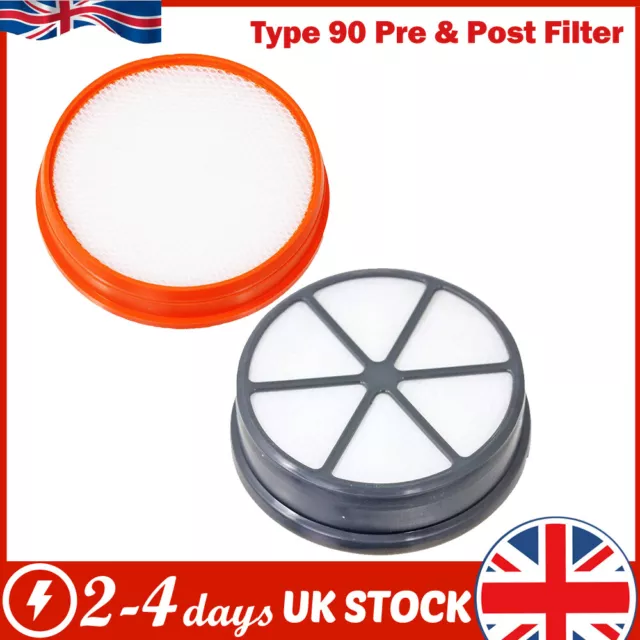 For Vax U85-AS-Pme Air Stretch Max Pet Upright Vacuum Cleaner Type 90 Filter Kit