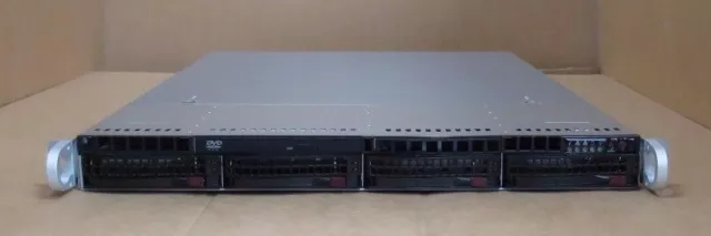 Supermicro SuperChassis CSE-815 2x8-Core Intel-XEON E5-2660 192 GB 12 TB 1 HE Server