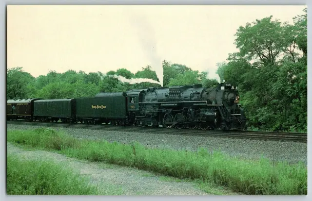 Berkshire, NY - Nickel Plate #765 Loco - Train - Vintage Postcard