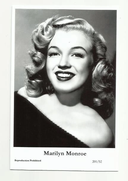 (Bx22) Marilyn Monroe Swiftsure Photo Postcard (201/52) Filmstar Pin Up Glamor