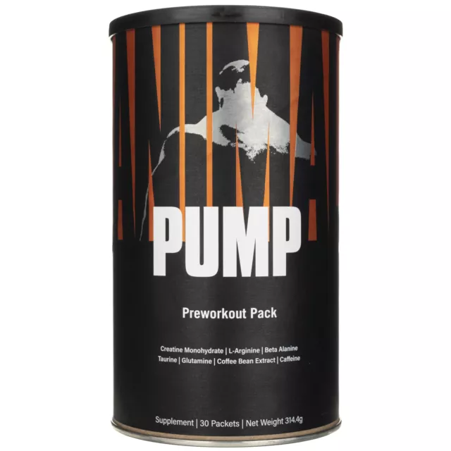 Confezione di preallenamento Animal Pump di Universal Nutrition, 30 bustine