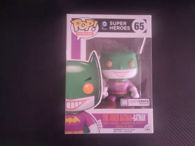 FUNKO POP! The Joker Batman - Batman Impopster #65 DC Super Heroes Exclusive