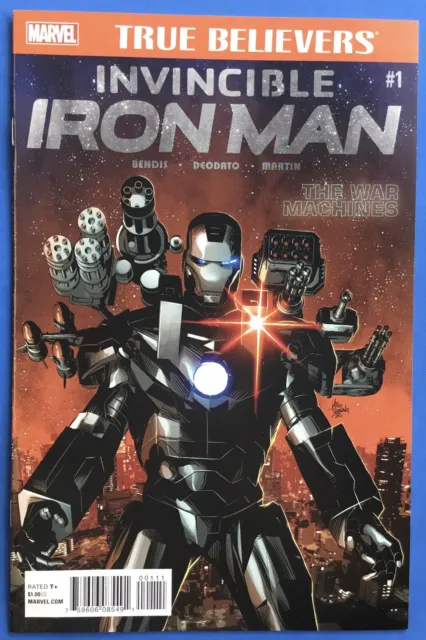 True Believers: Iron Man No. #1 September 2016 Marvel Comics FN/VG