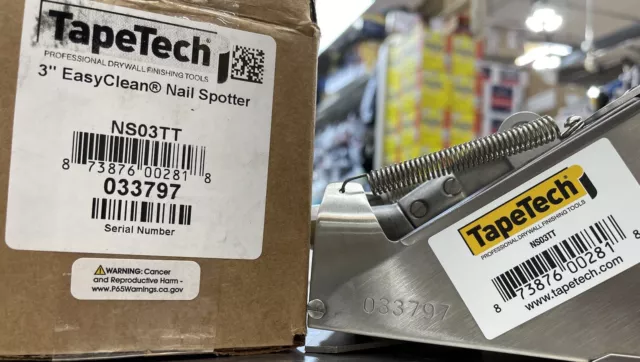 TapeTech 3 in. EasyClean Nail/Screw Spotter - NS03TT