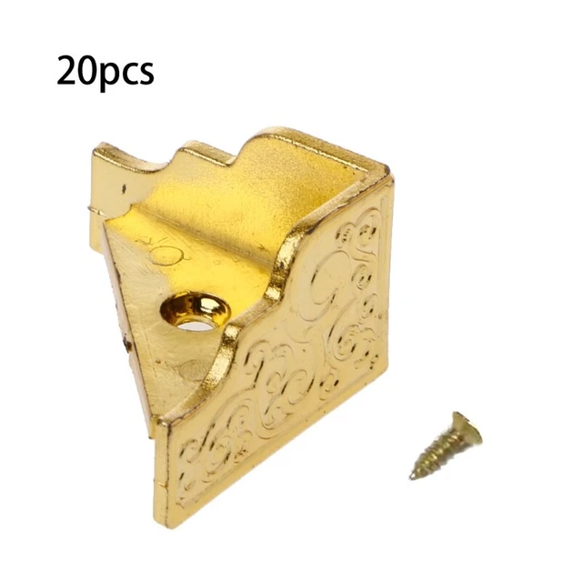 20 piezas Protector de esquina Gabinete Caja Protector de esquina Muebles Borde Seguridad Protectores