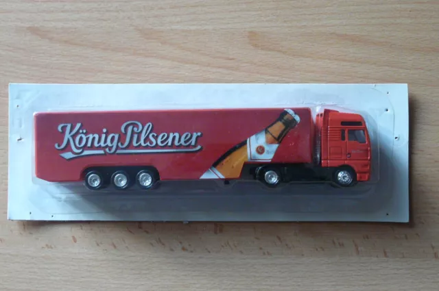 Modell LKW Bier Truck Bierlaster MAN König Pilsener  HS 10