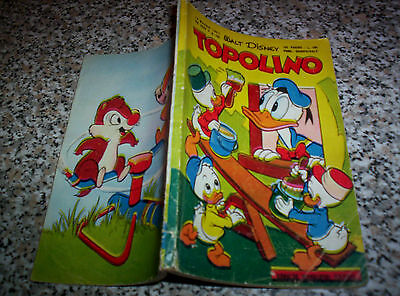 Topolino Libretto N.162 Originale Mondadori Disney 1957 Con Bollino