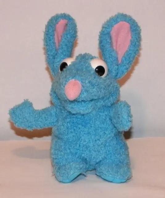 Plush TUTTER MOUSE Bear In The Big Blue House Soft Disney Mattel Toy Jim Henson