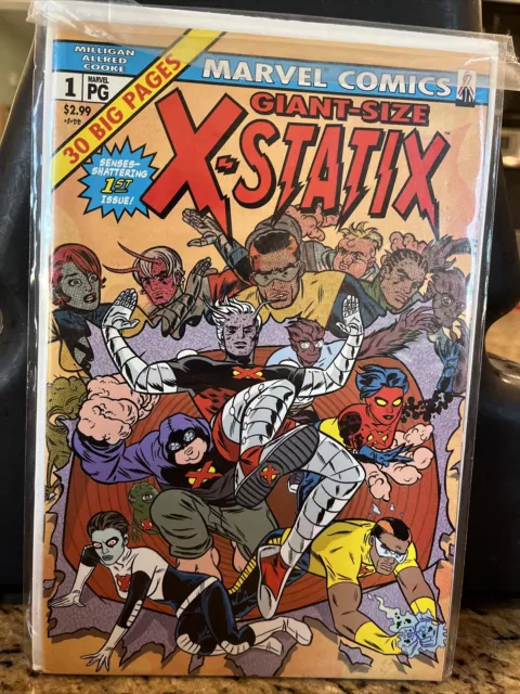 MARVEL COMIC BOOK X-STATIX GIANT SIZE #1 l Allred l Vintage 2002 Dead Girl Doop