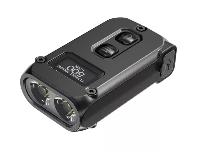 Nitecore TINI 2 USB-C Dual Core Rechargeable Keychain Flashlight Torch 500 Lumen