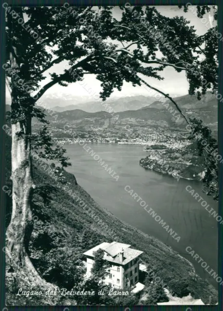Como Lanzo Lugano Lago di Foto FG cartolina KB4384