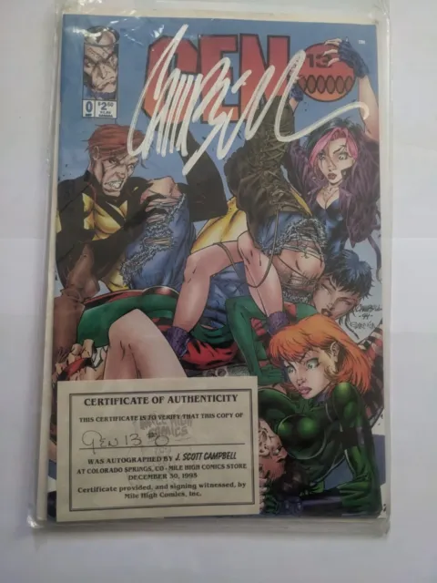 Signed - GEN 13 #0 (Sept 1994) (Image Comics) Make Offer