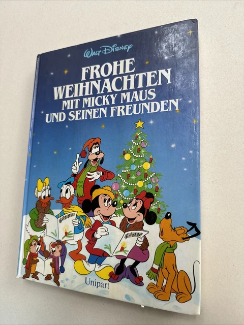 WALT DISNEY FROHE WEIHNACHTEN MIT MICKY MAUS UND SEINEN FREUNDEN EUR 22 