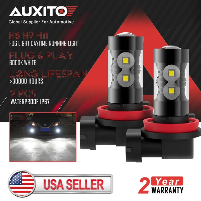 High Power FOR Honda Fit 2008 2009 2010 H11 H8 LED Fog Light bulb 6000k White
