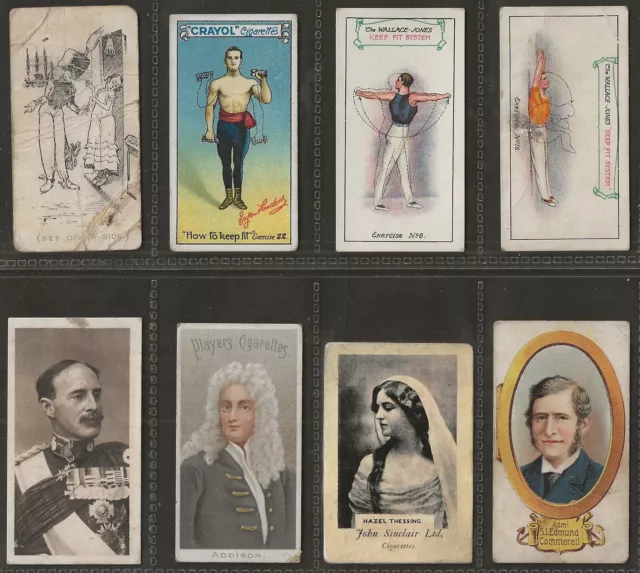 8x SCARCE CARDS - 8 CARDS - LOT 1 OF 2