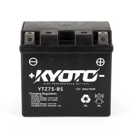Batterie YTZ7-S / GTZ7-S SLA Gel prête à l'emploi Kyoto