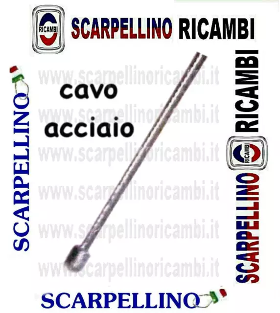 Filo Cavo Trasmissione Gas Per Bike -Transmission-Wire-Getriebe -163510031